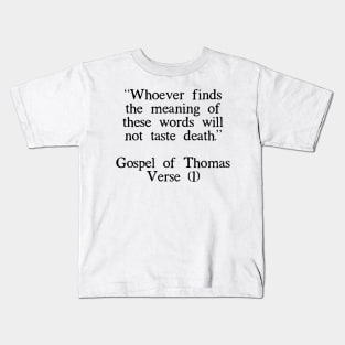 Gnostic Gospel Kids T-Shirt